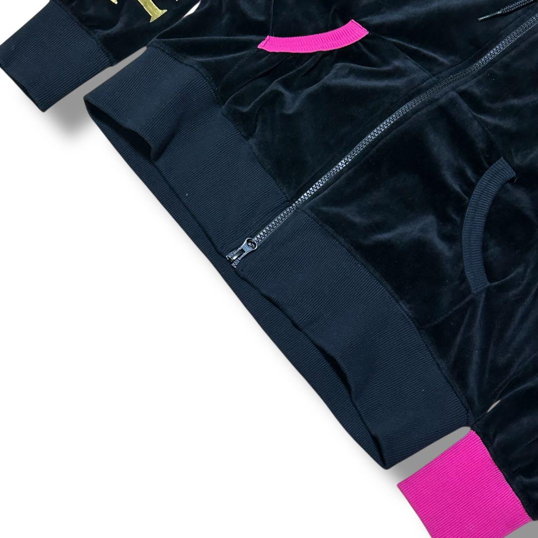 24karats TRIBE OF GOLD ベロア ジャージ セットアップ