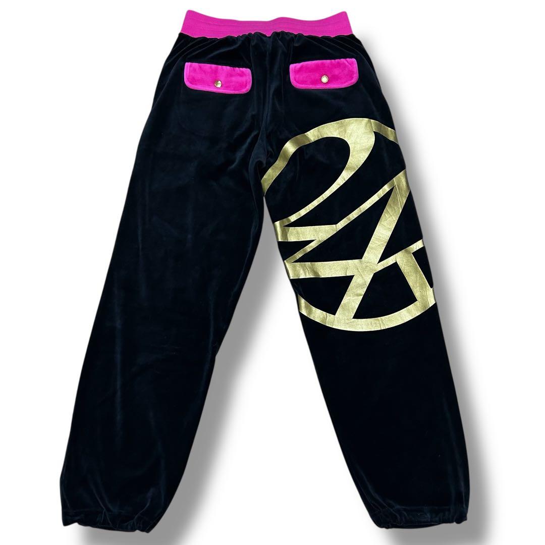 24karats TRIBE OF GOLD ベロア ジャージ セットアップ