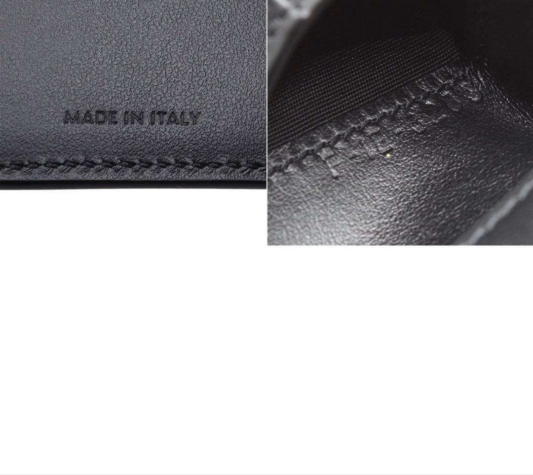 R2821 未使用 セリーヌ グレインカーフスキン 二つ折り財布