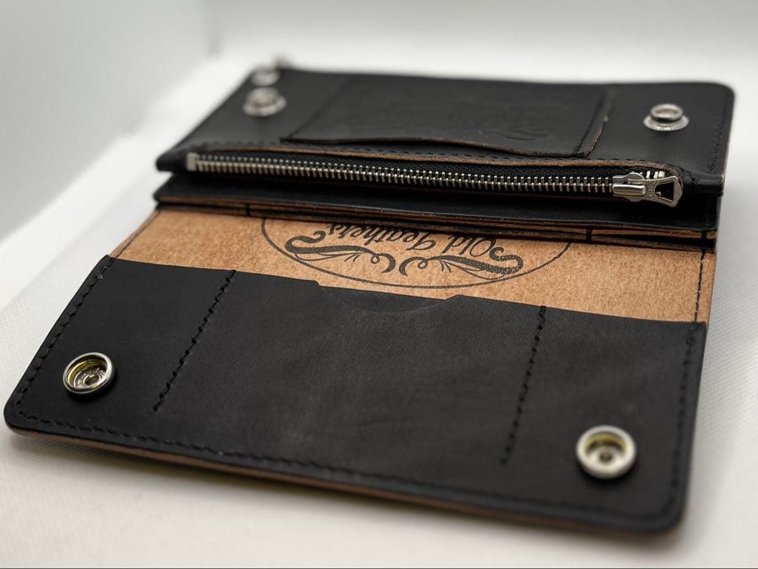 トラッカーウォレット TW-05 ニッケル スタッズカスタム