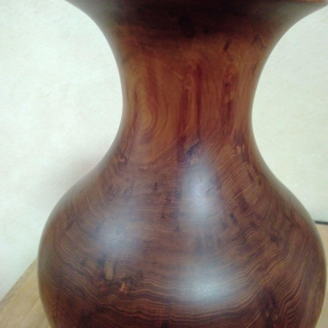銘木屋久杉　泡瘤　花瓶