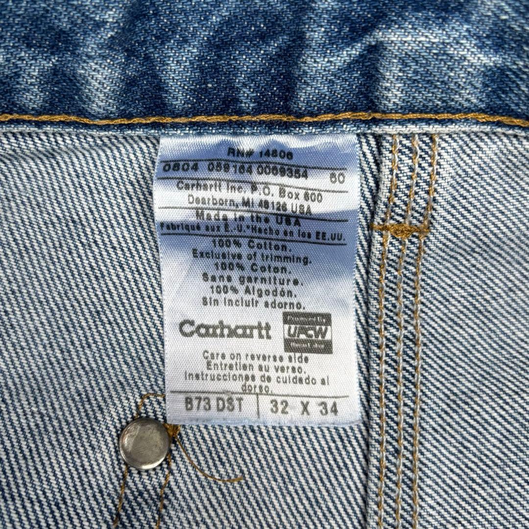 usa製 Carhartt ダブルニー 32×34