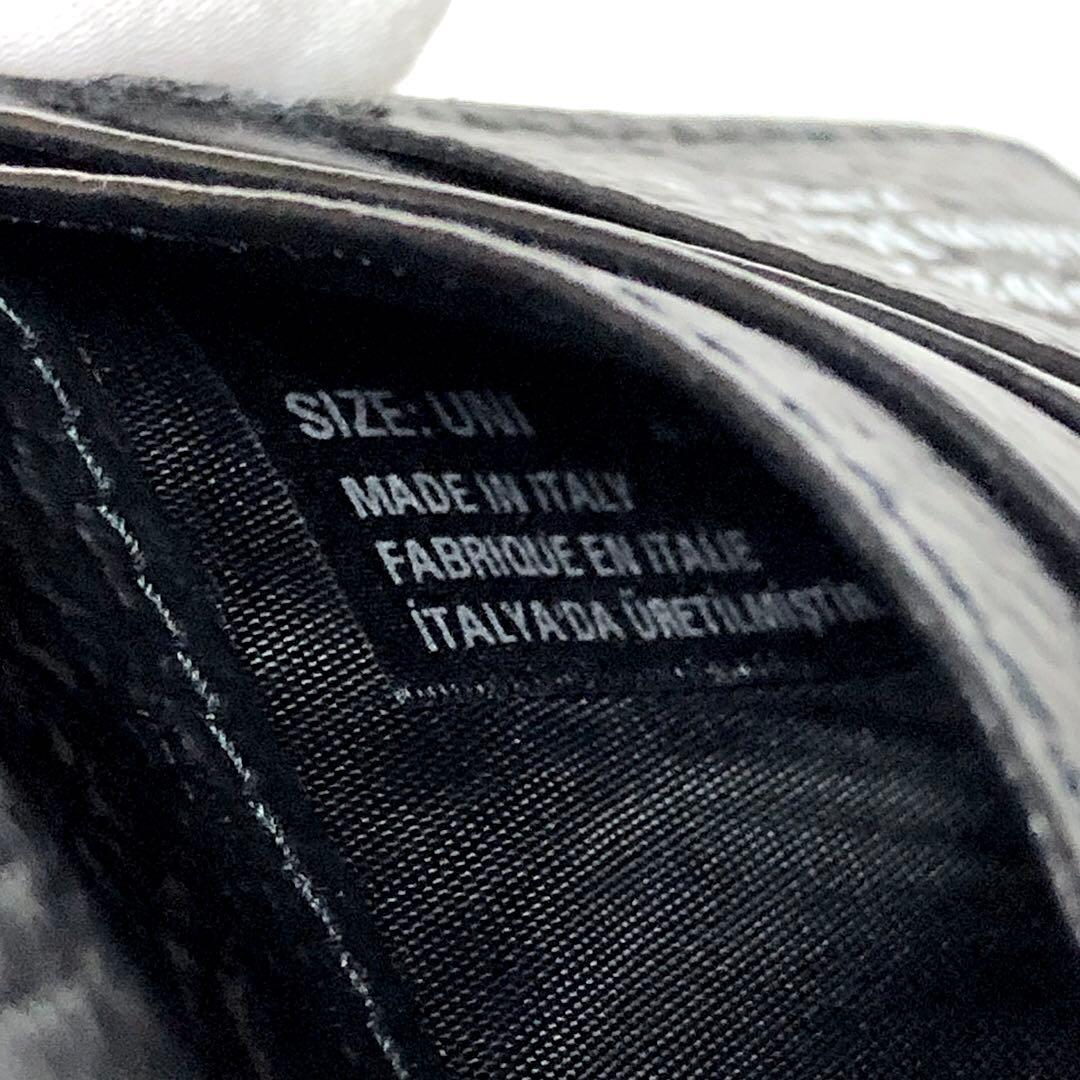 【新品未使用】メゾンマルジェラ バイフォールドウォレット 財布 黒