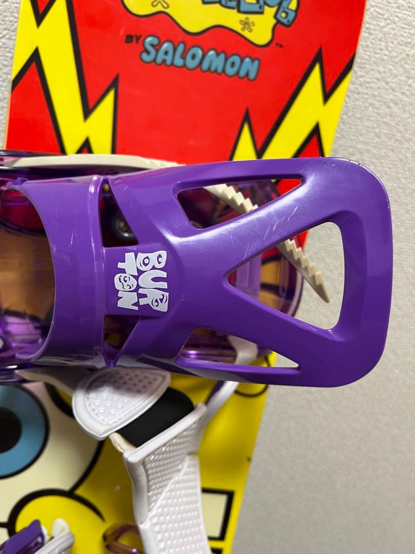 早い物勝ち！　スポンジボブ ボード 100cm ＋burtonバイン