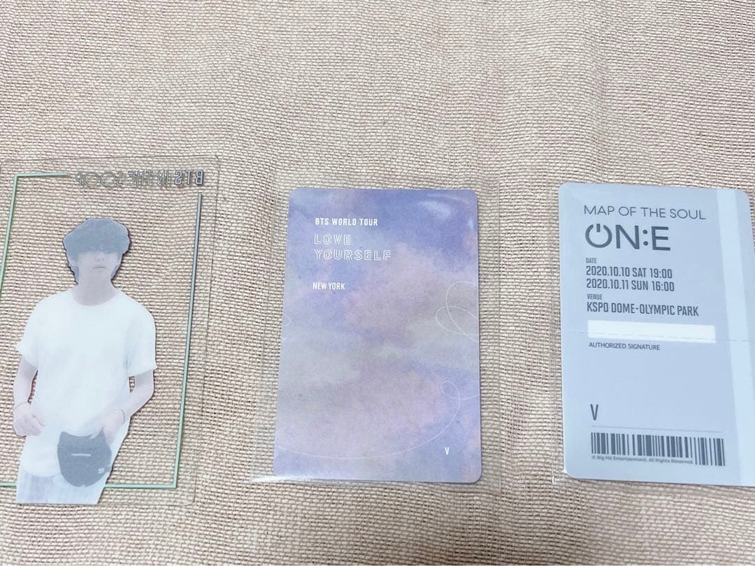 BTS LOVE YOURSELF NY Blu-ray テヒョントレカ