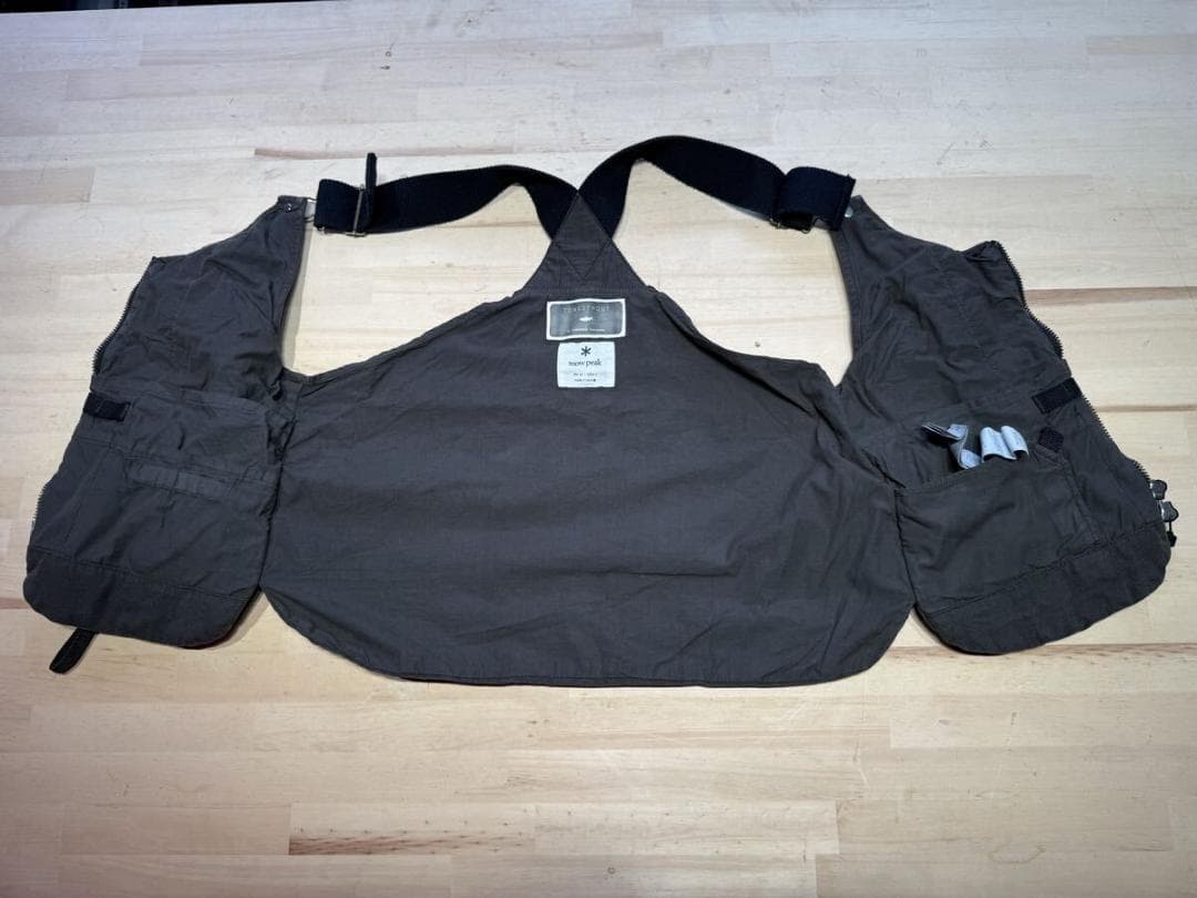 peak★スノーピーク×トーンドトラウト★フィッシングベスト★Mサイズ