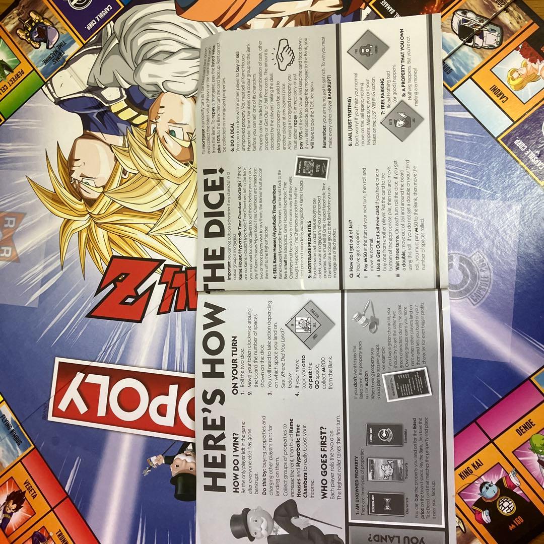 ドラゴンボールz モノポリー（逆輸入版、英語）