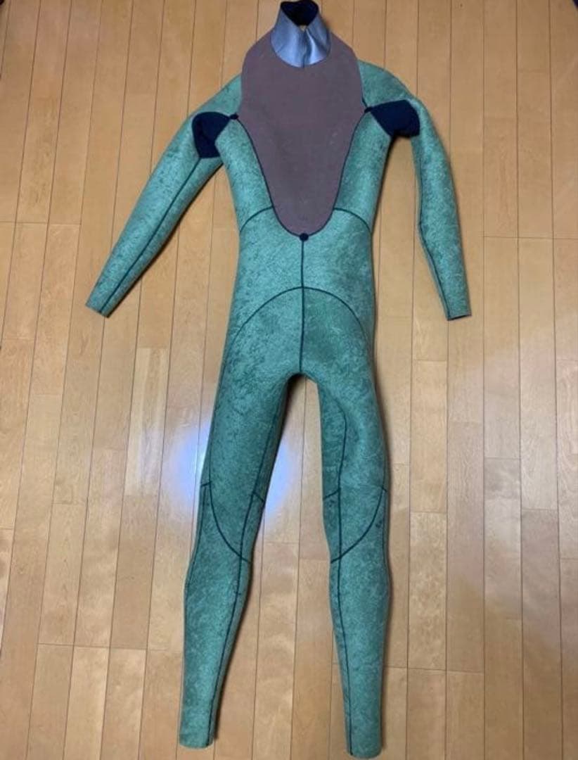 ウエットスーツ　セミドライ　オールブラック