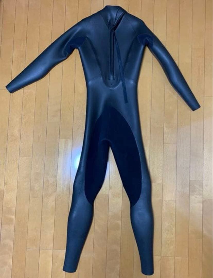 ウエットスーツ　セミドライ　オールブラック