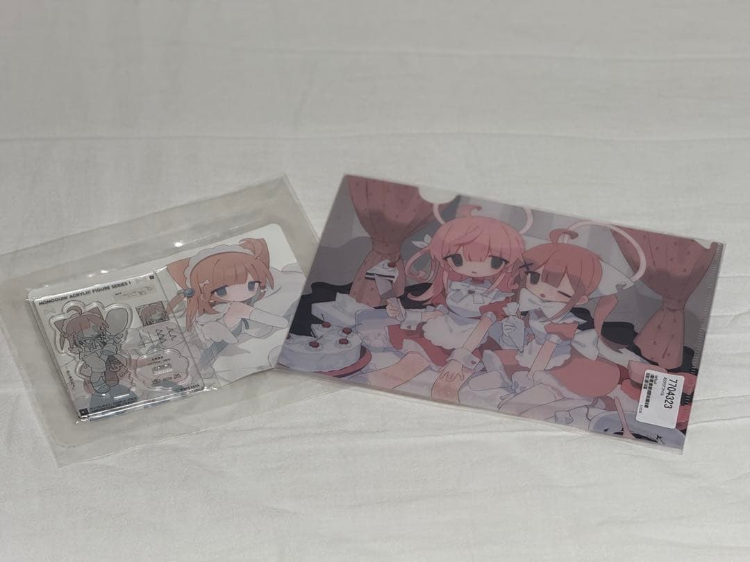 ももぐみ 組長 ROOM コミティア142 アクリルスタンド　クリアファイル