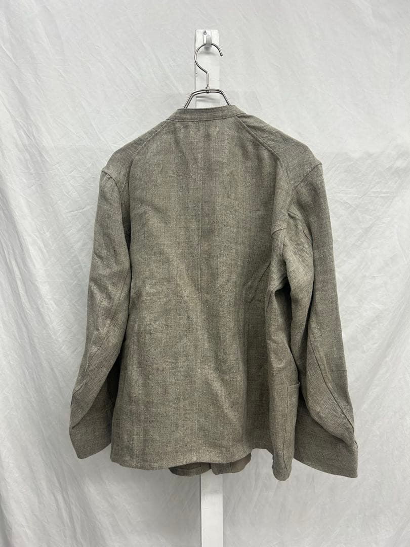 OLD JOE BRAND ノーカラージャケット グレー　38