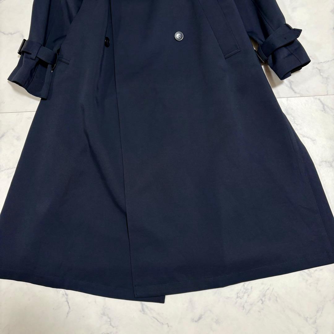 美品 2023年 SLOBE IENA トレンチコート ネイビー ロング 38M