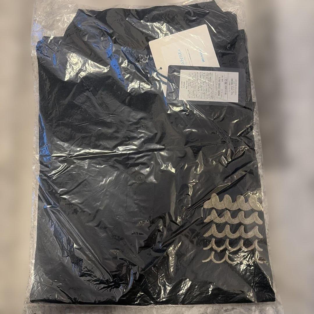 mutaMARINE ブラック ポロシャツ サイズ6 Lサイズ相当