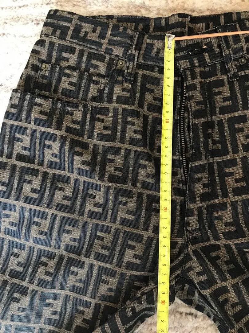 Fendi ロゴプリント カジュアルパンツ
