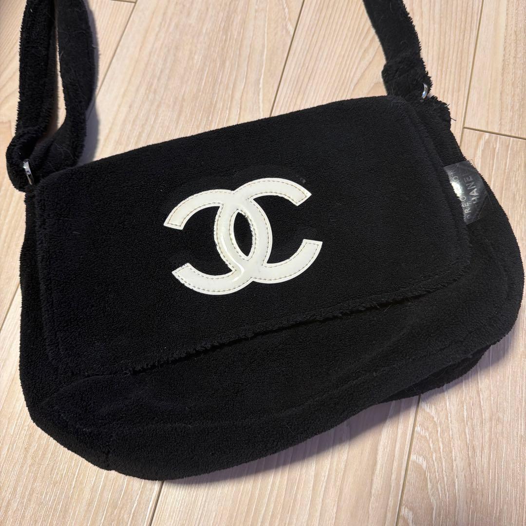 シャネル　ノベルティ　ショルダーバッグ　ブラック