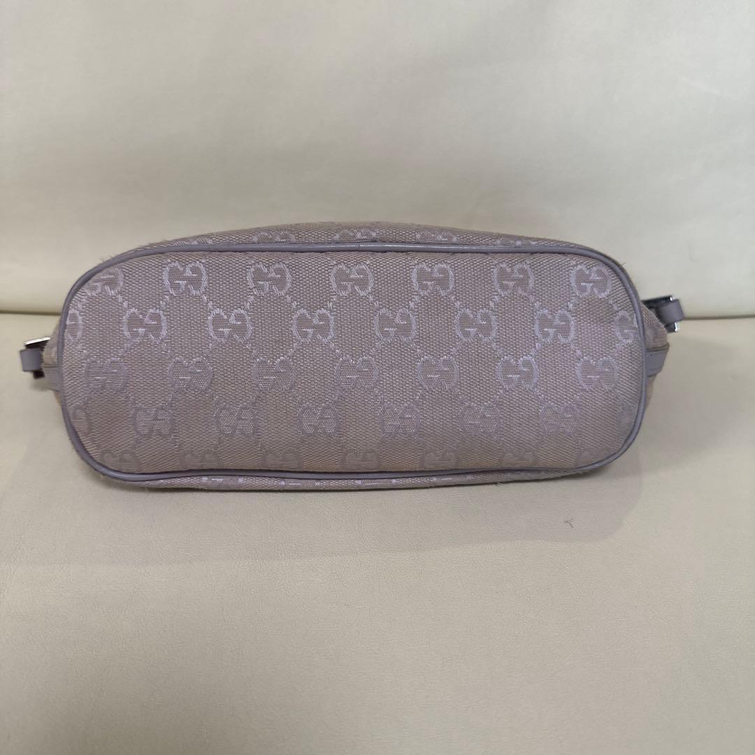 【美品】GUCCI グッチ アクセサリーポーチ GGキャンバス ハンドバッグ