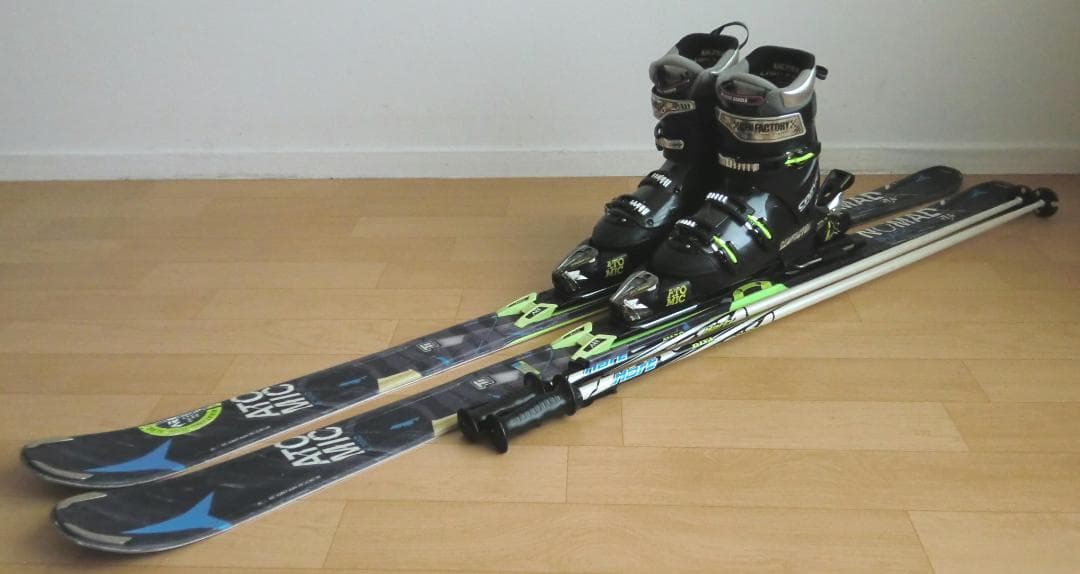 ■■1月限定■送料無料■メンズスキーセット■板174靴28.5■メンテ付■■