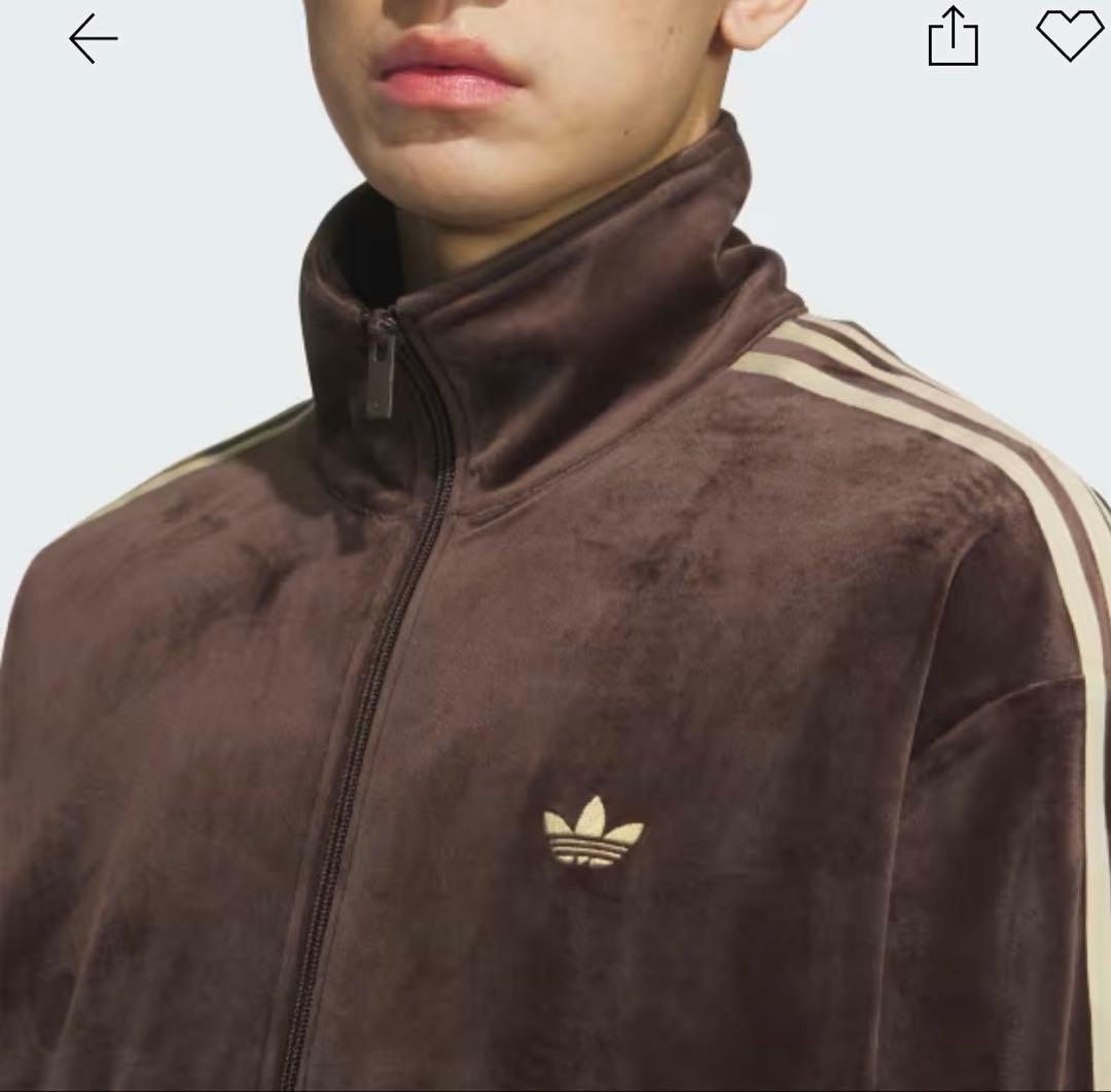 【新古品】adidas originals ベロア ファイヤーバード 上下セット
