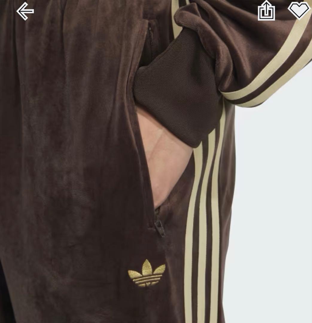 【新古品】adidas originals ベロア ファイヤーバード 上下セット