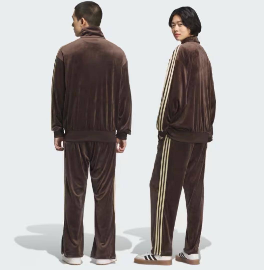 【新古品】adidas originals ベロア ファイヤーバード 上下セット