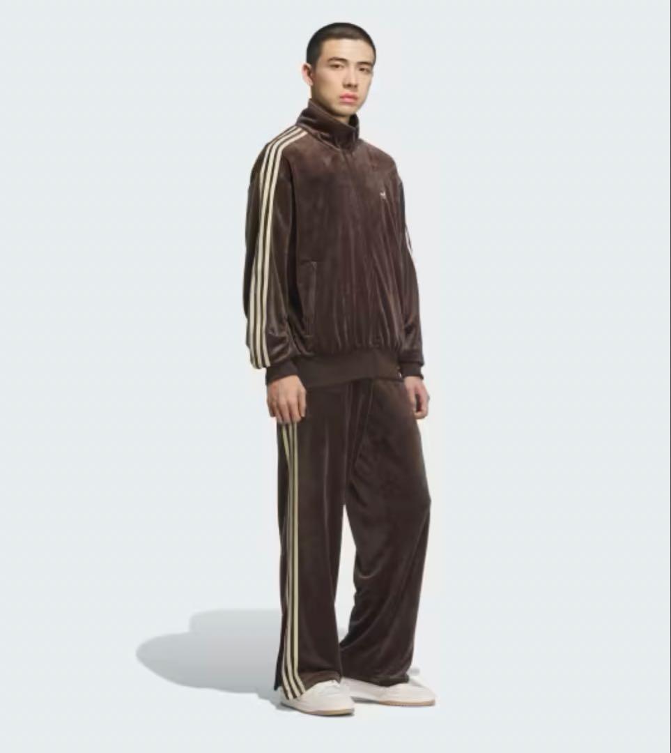 【新古品】adidas originals ベロア ファイヤーバード 上下セット