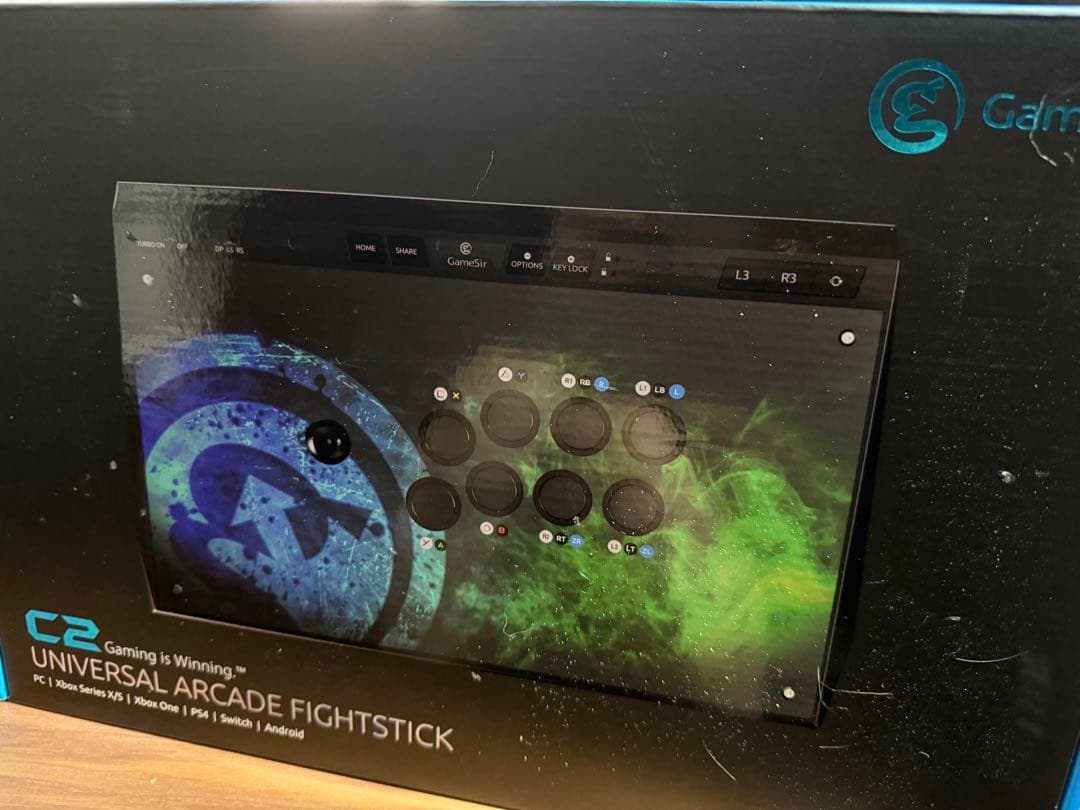 GameSir-C2 アーケードコントローラー　アケコン　美品