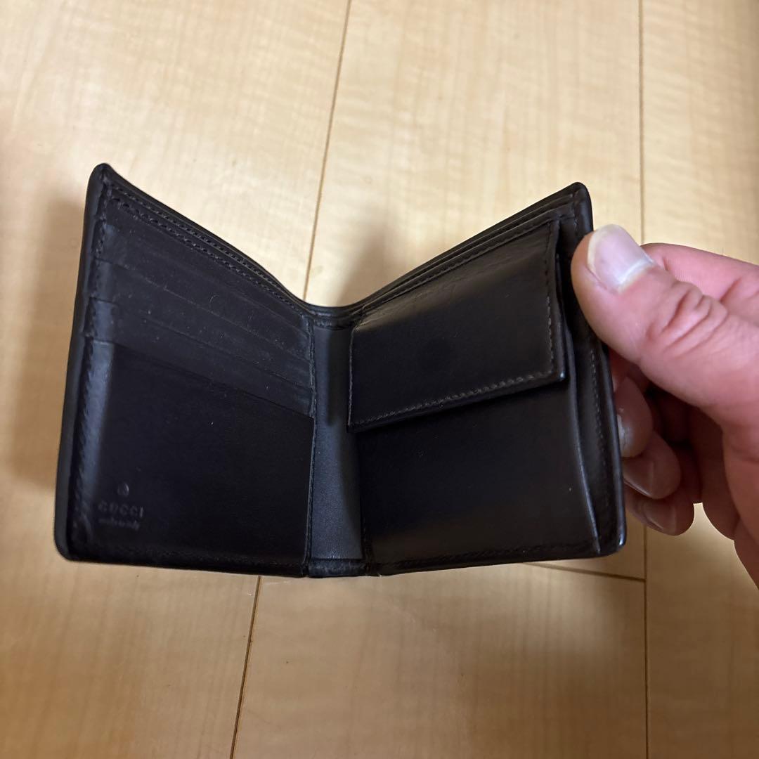 Gucci 二つ折り財布 GGパターン