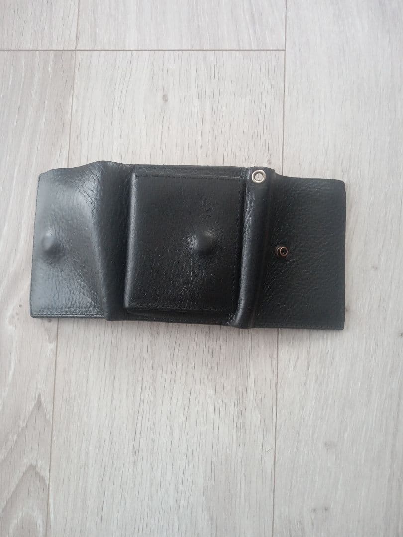 CALEE キャリー レザー ウォレット 財布 スタッズ チャーム付き