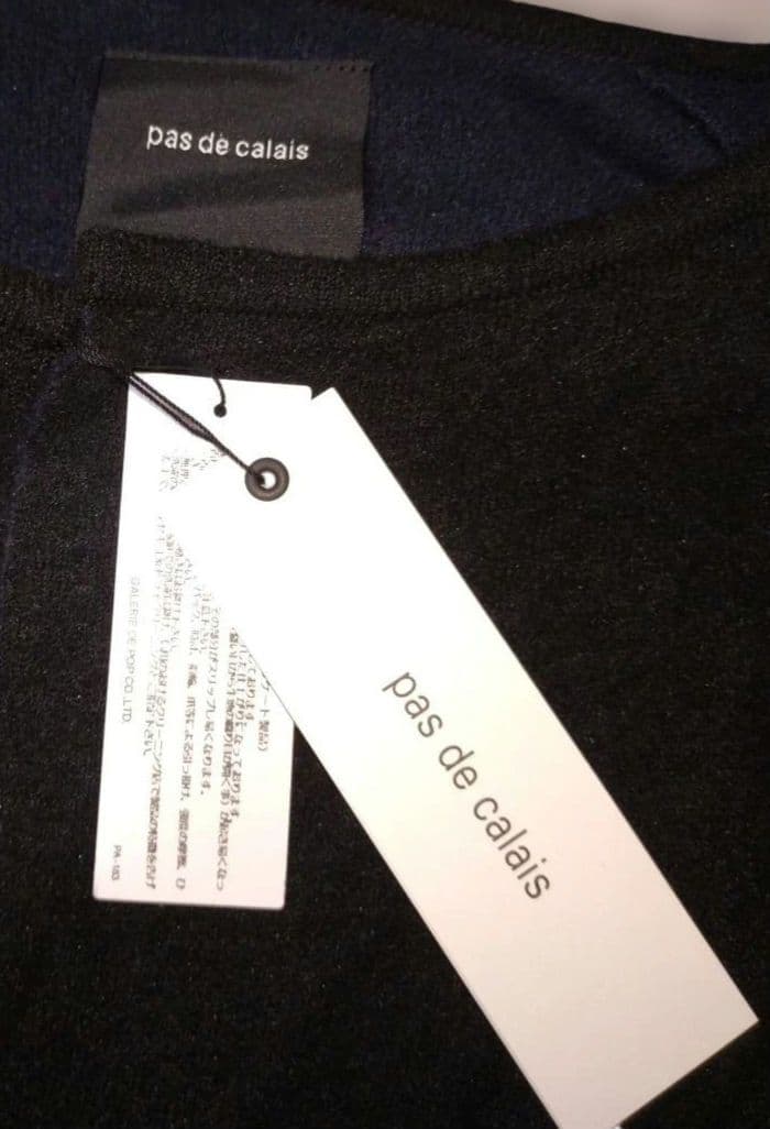 新品札付き　pas de calais 　ライトコート　デリケート素材の上質さ