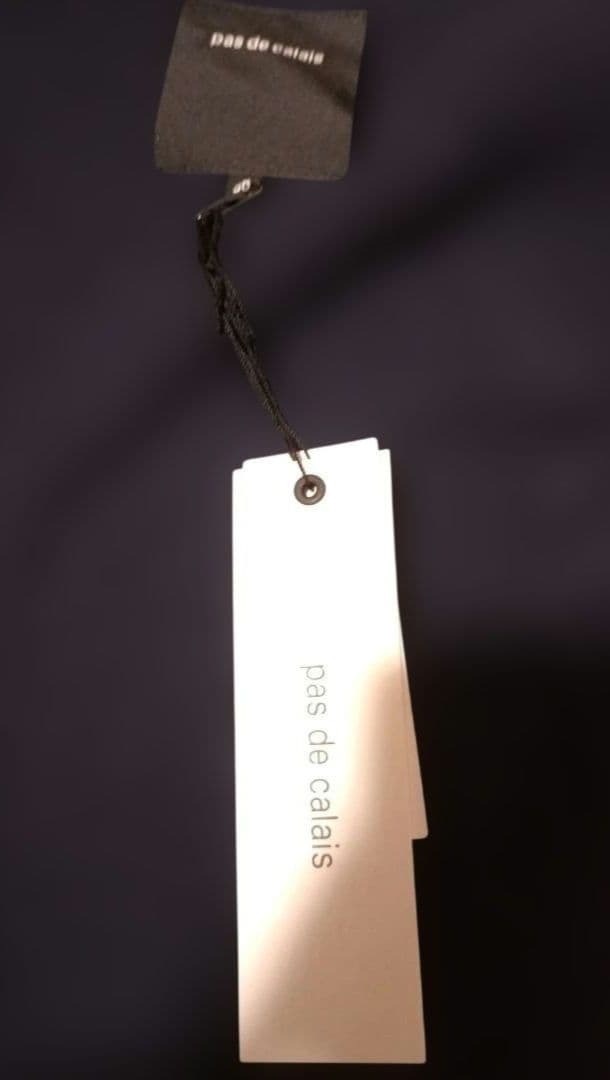 新品札付き　pas de calais 　ライトコート　デリケート素材の上質さ