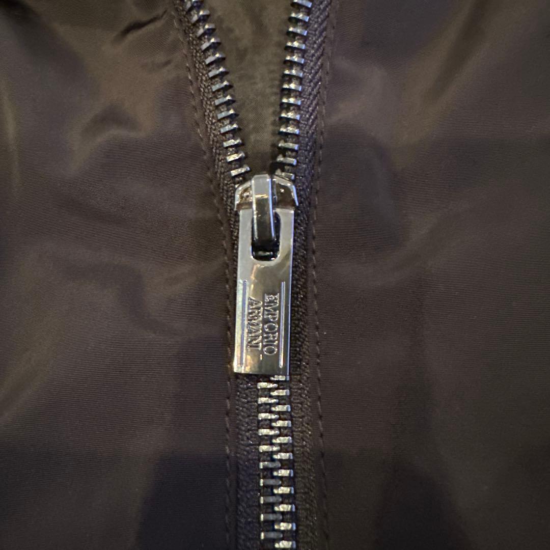 美品　ARMANI エンポリオアルマーニ　ジャンパー170 黒 ブルゾン 16A