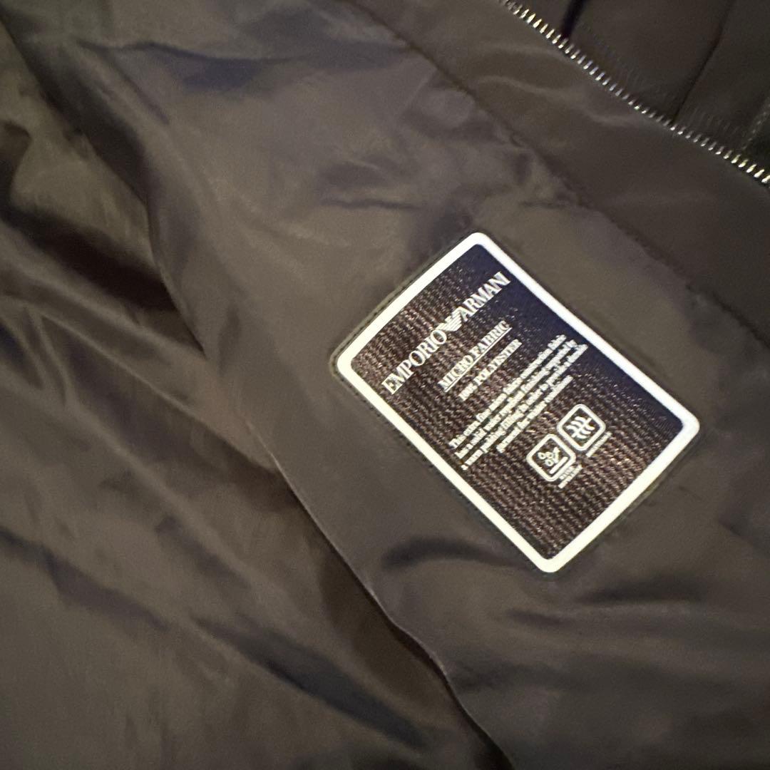 美品　ARMANI エンポリオアルマーニ　ジャンパー170 黒 ブルゾン 16A