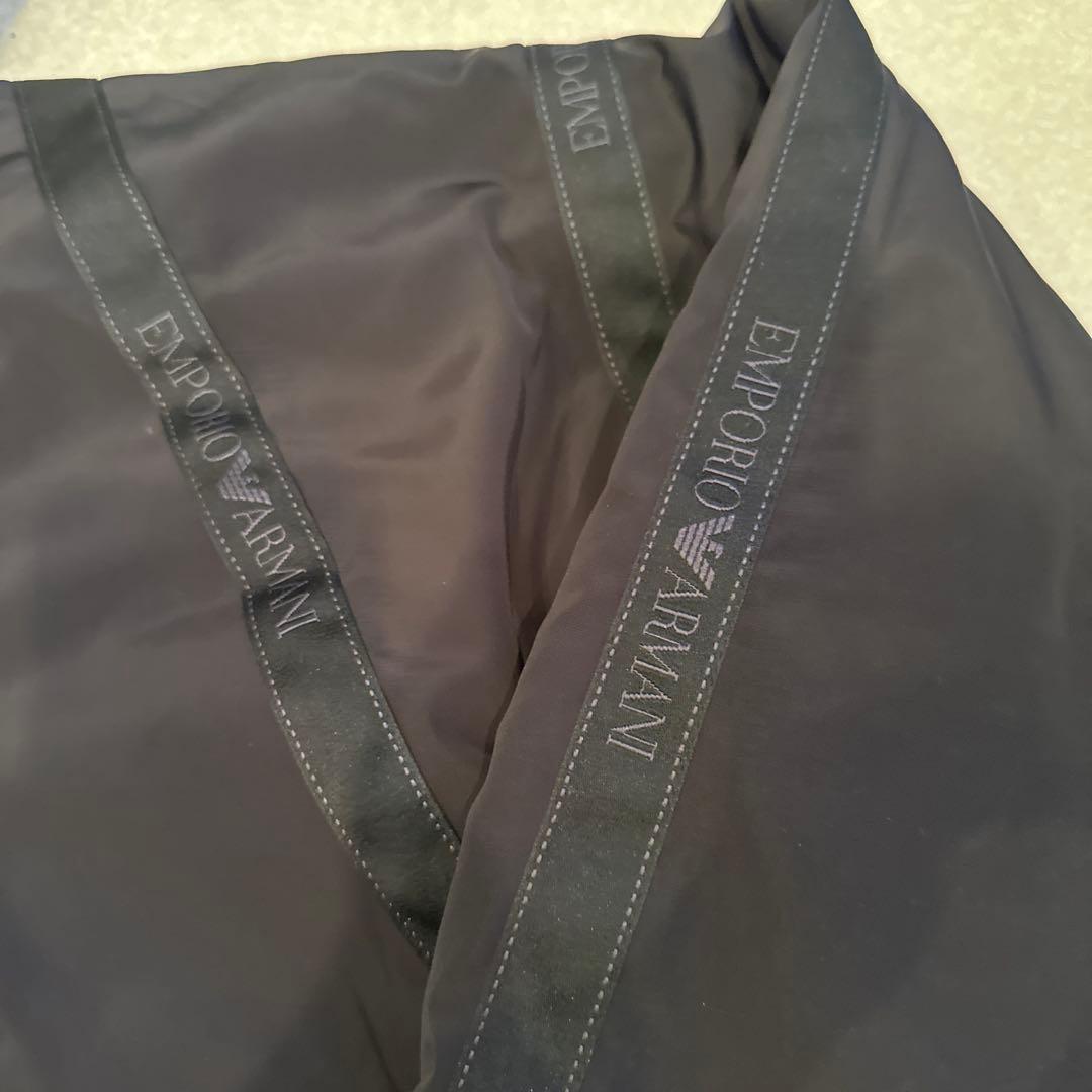 美品　ARMANI エンポリオアルマーニ　ジャンパー170 黒 ブルゾン 16A