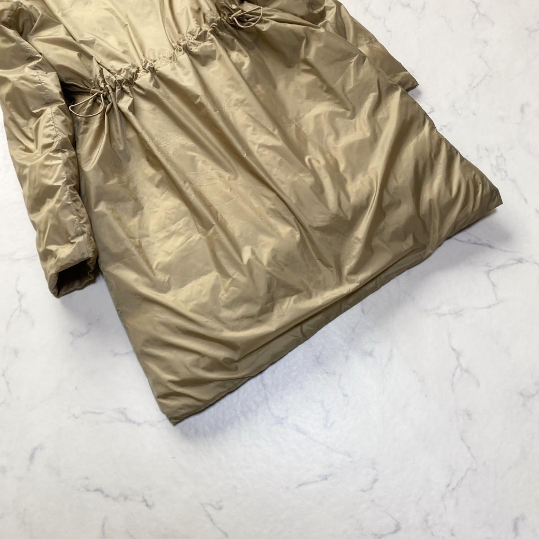 マックスマーラ &Co エクストラウォーム ロング中綿コート ベージュ 40