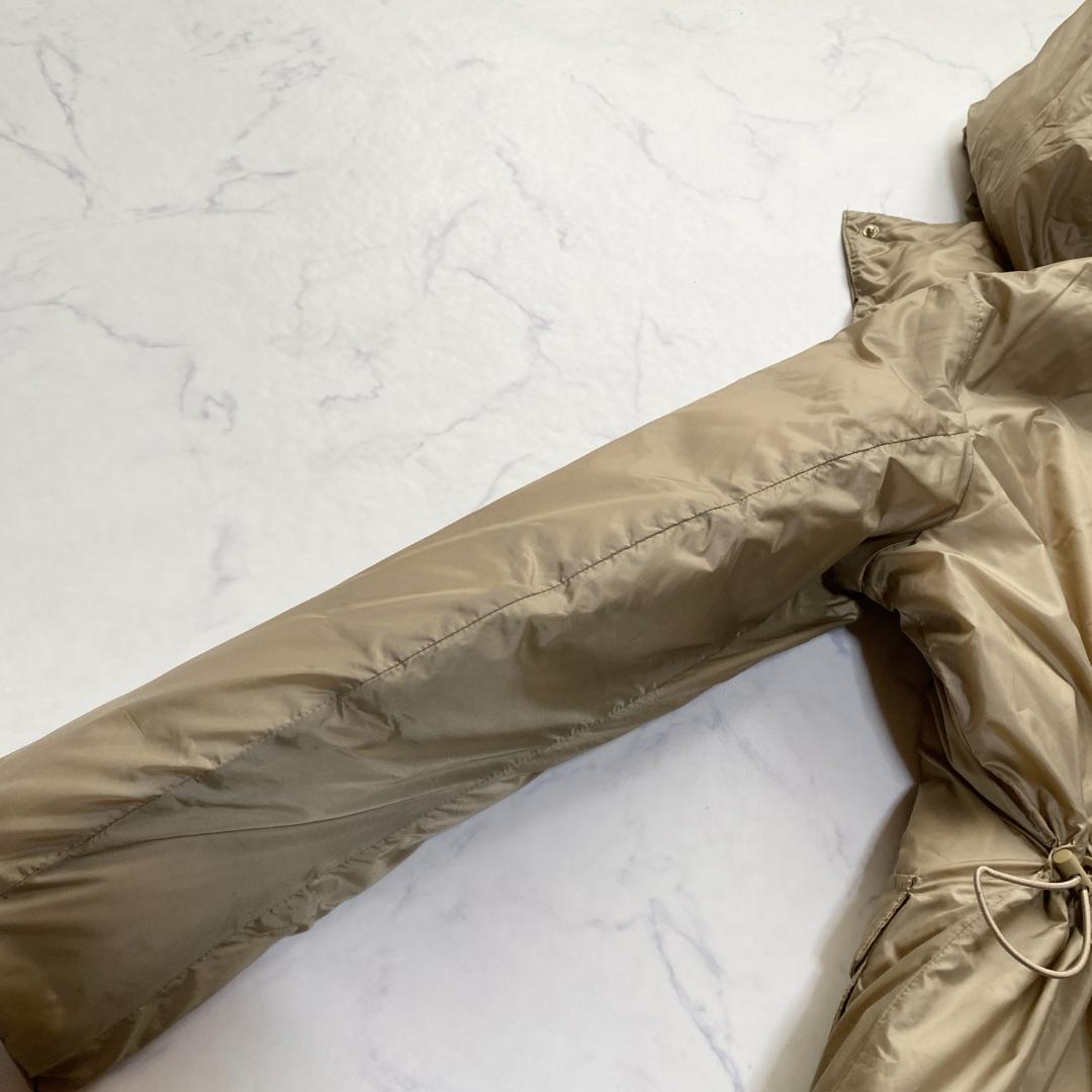 マックスマーラ &Co エクストラウォーム ロング中綿コート ベージュ 40