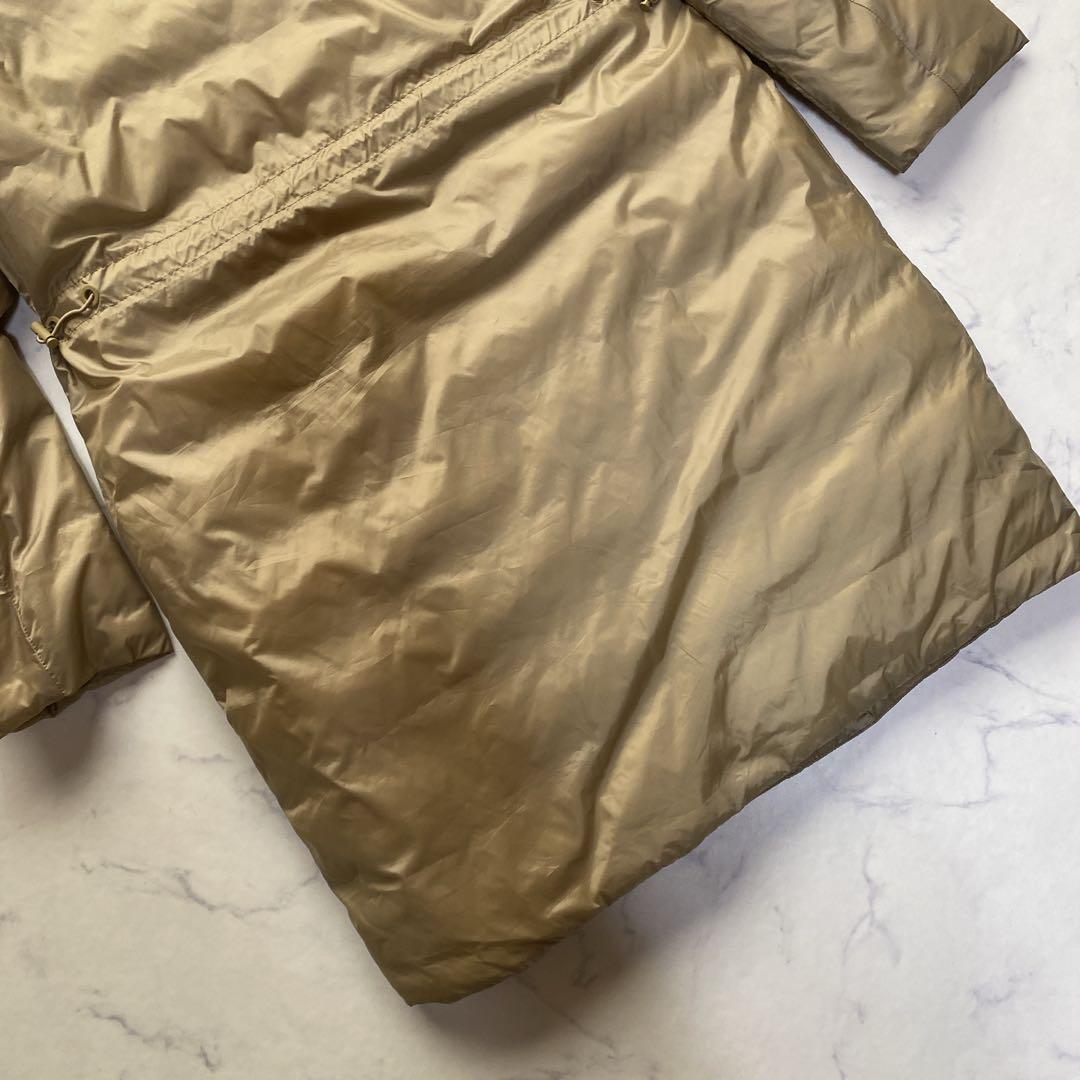 マックスマーラ &Co エクストラウォーム ロング中綿コート ベージュ 40