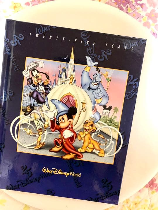 洋書 ウォルトディズニー ワールドリゾート 25周年 写真集 本 アンティーク