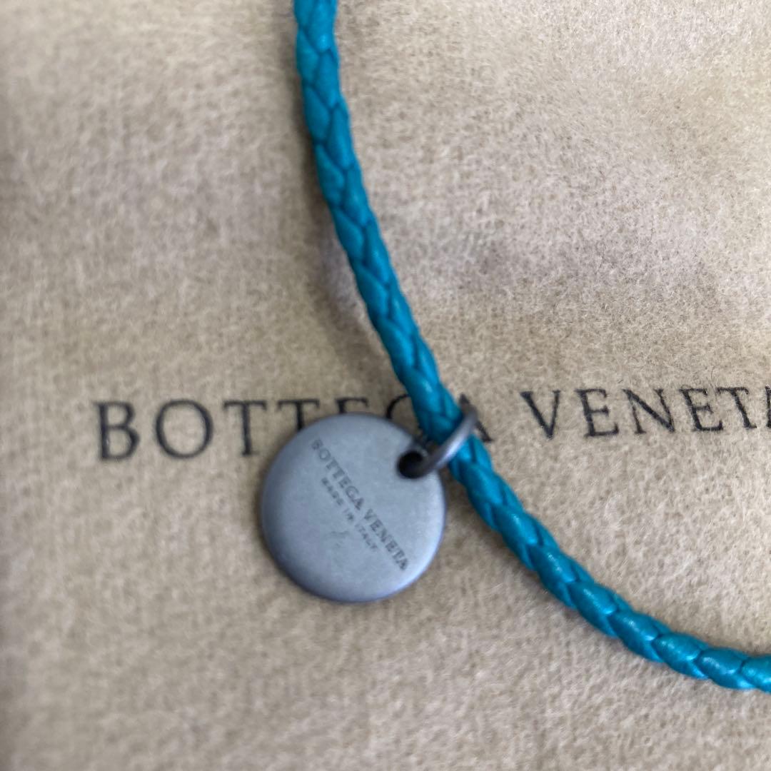 Bottega Veneta 青 アンクレット