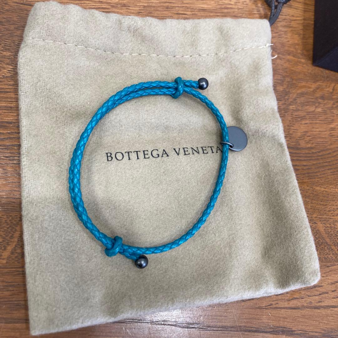 Bottega Veneta 青 アンクレット
