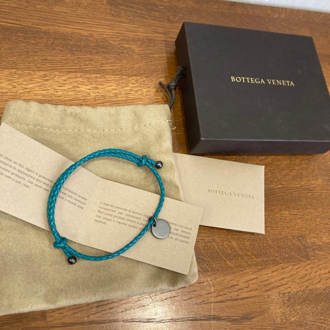 Bottega Veneta 青 アンクレット