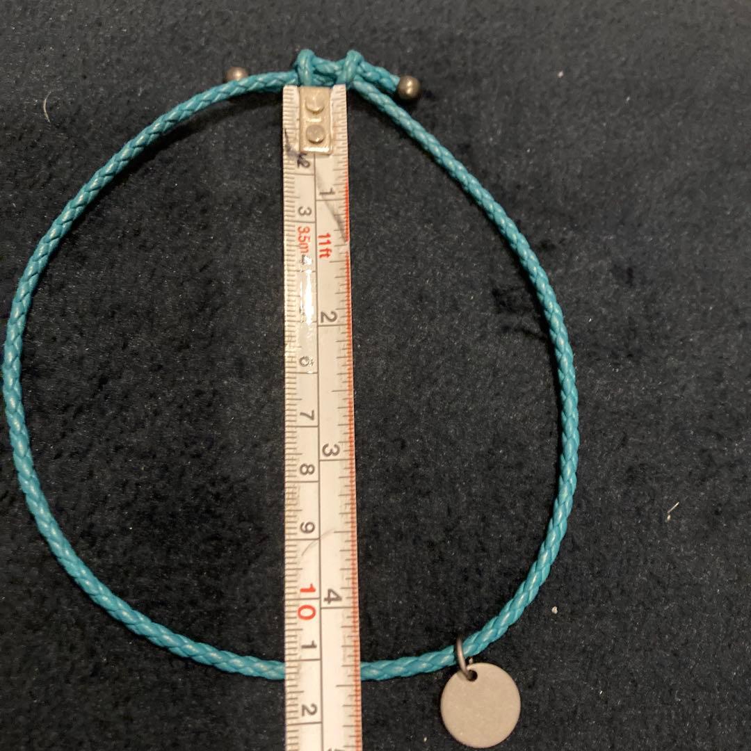 Bottega Veneta 青 アンクレット