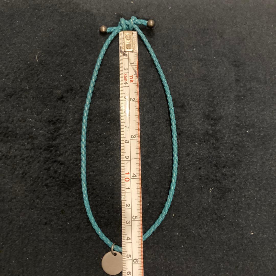 Bottega Veneta 青 アンクレット