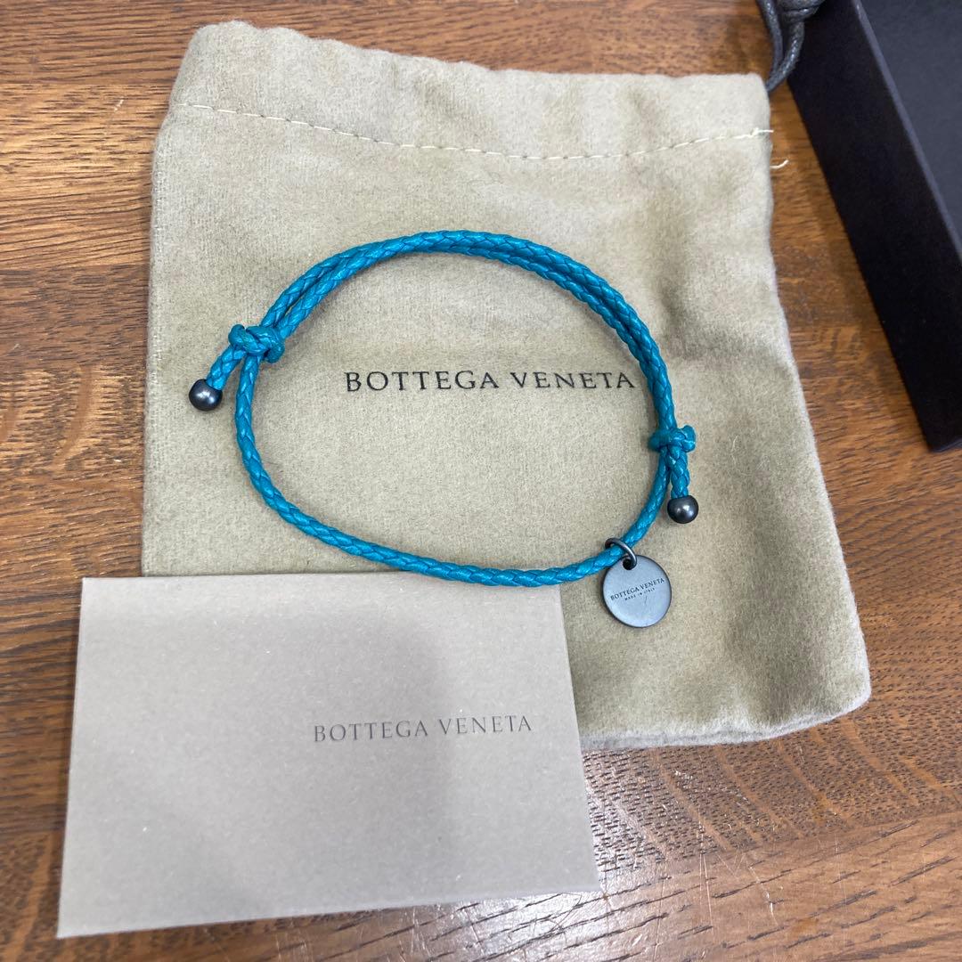 Bottega Veneta 青 アンクレット
