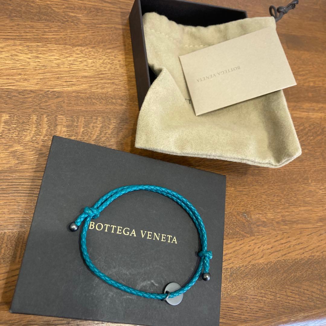 Bottega Veneta 青 アンクレット