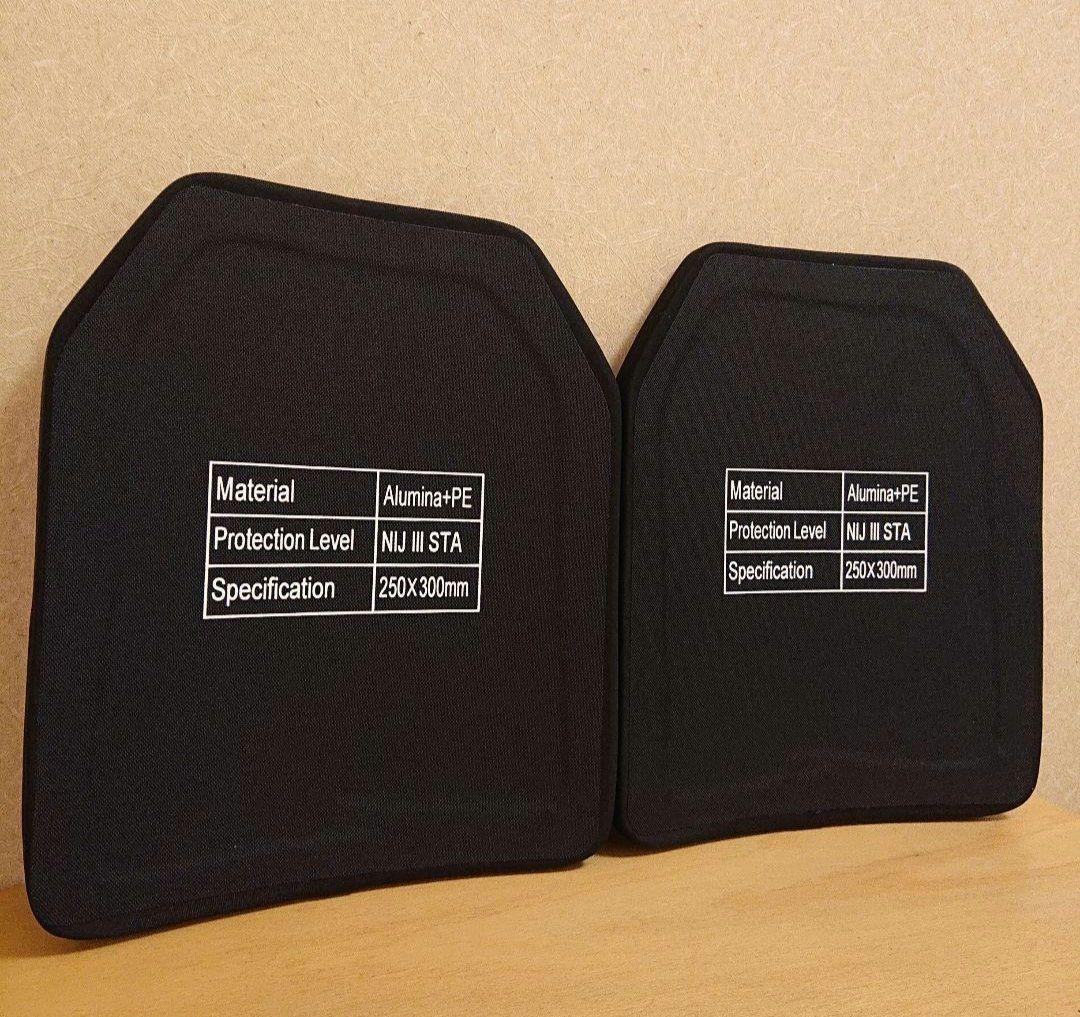 NIJ-Ⅲ レベル3 防弾プレート 5.56～7.62㎜弾(M4やAK等)を防ぐ