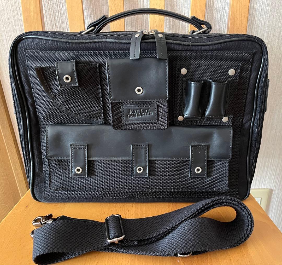 【レア品】Jean Paul GAULTIER キャンバス レザー ワークバッグ