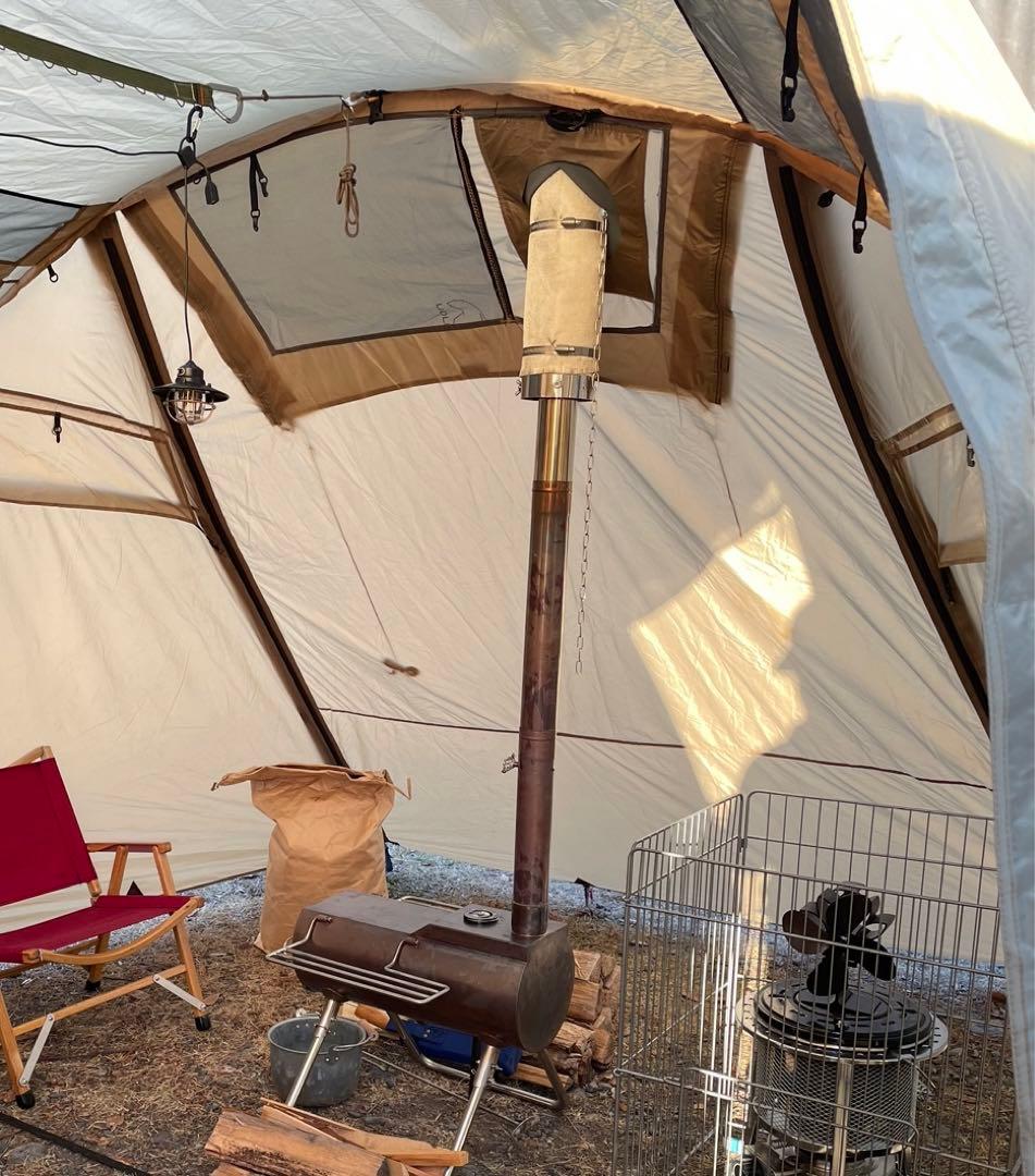 ノルディスク　レイサ6 薪ストーブ仕様