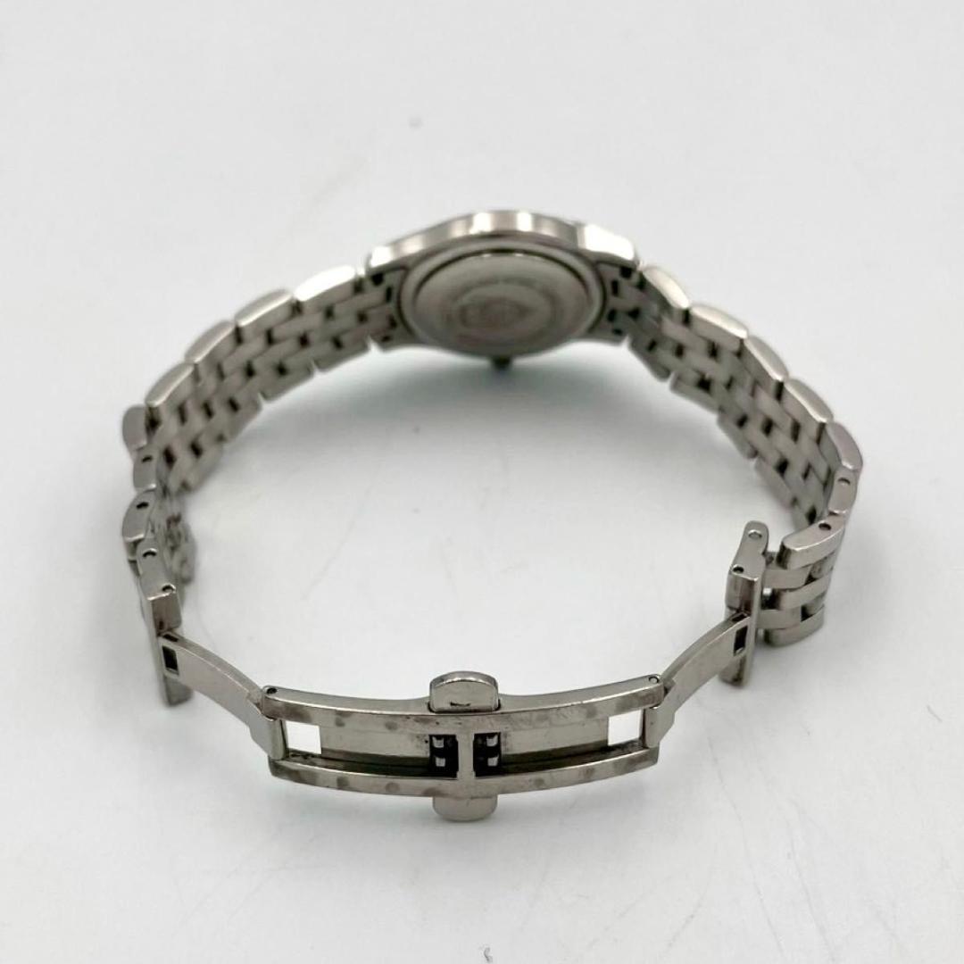 387 GUCCI グッチ 5500L 腕時計 デイト クォーツ シルバー文字盤