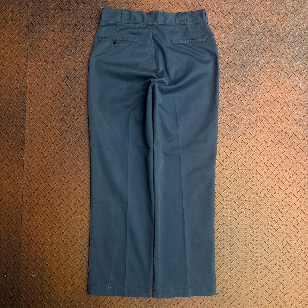 80s Dickies？874 USA製 ワークパンツ OEM TALONジップ