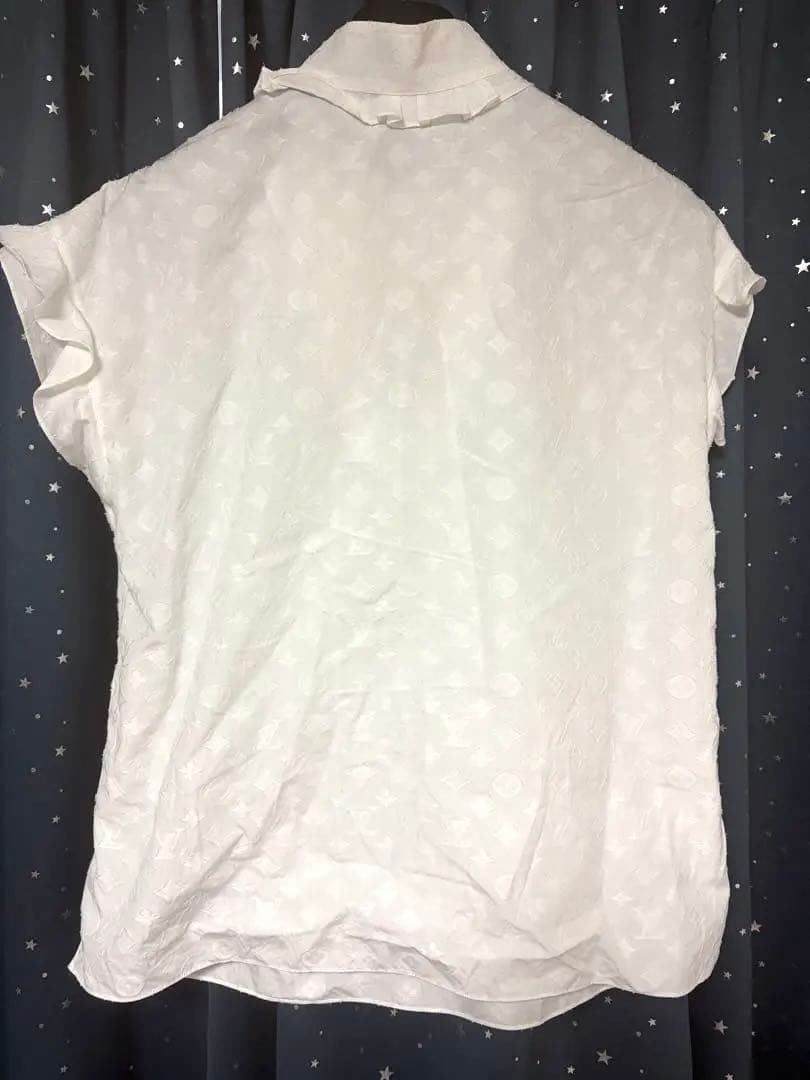 ☆美品☆LOUISVUITTON ルイヴィトン フリルブラウス　36号 Sサイズ